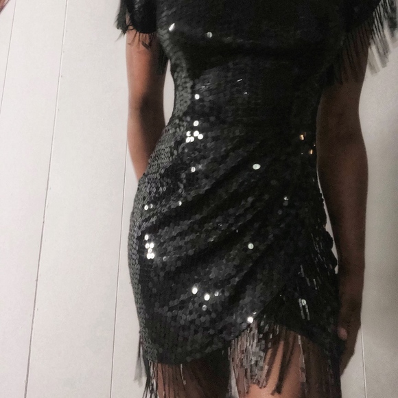 Vintage sequin beaded dress - Picture 5 of 5